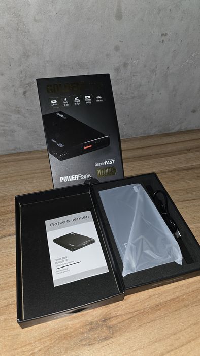Powerbank Götze & Jensen GoldenLine 10 000 mAh