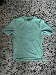 Koszulka Sinsay XXS 152 turkusowa tshirt damski obcisły