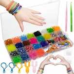 Gumki do robienia bransoletek DIY zestaw gumek