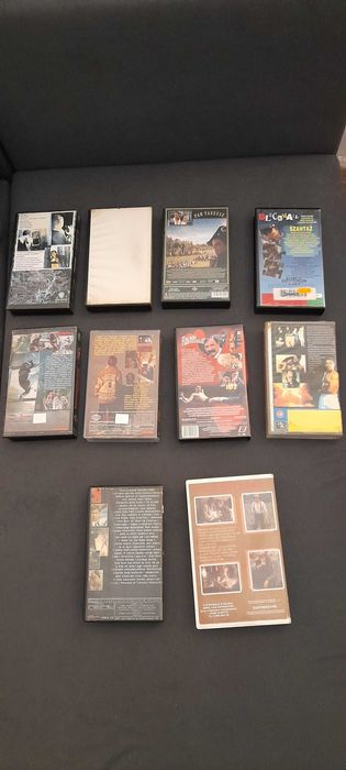 Zestaw kaset VHS  oryginalne