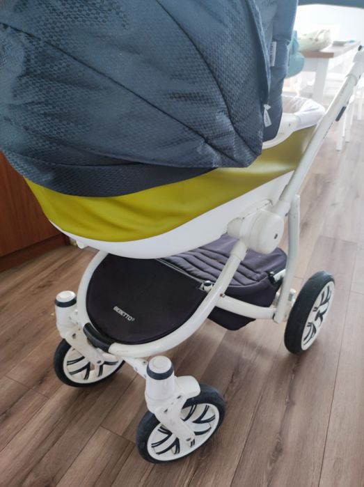 Wózek głęboko-spacerowy BEBETTO TORINO S-Line 3W1 SL32