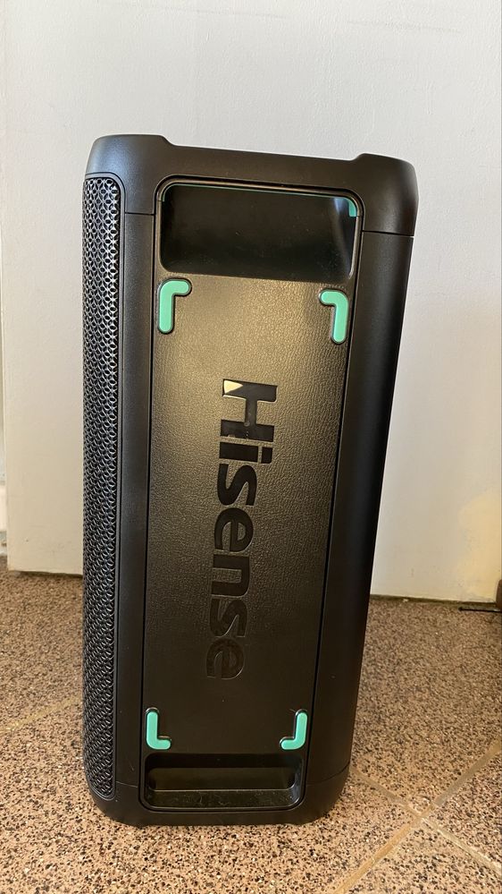 Coluna de som hisense bluetooth 300w LED