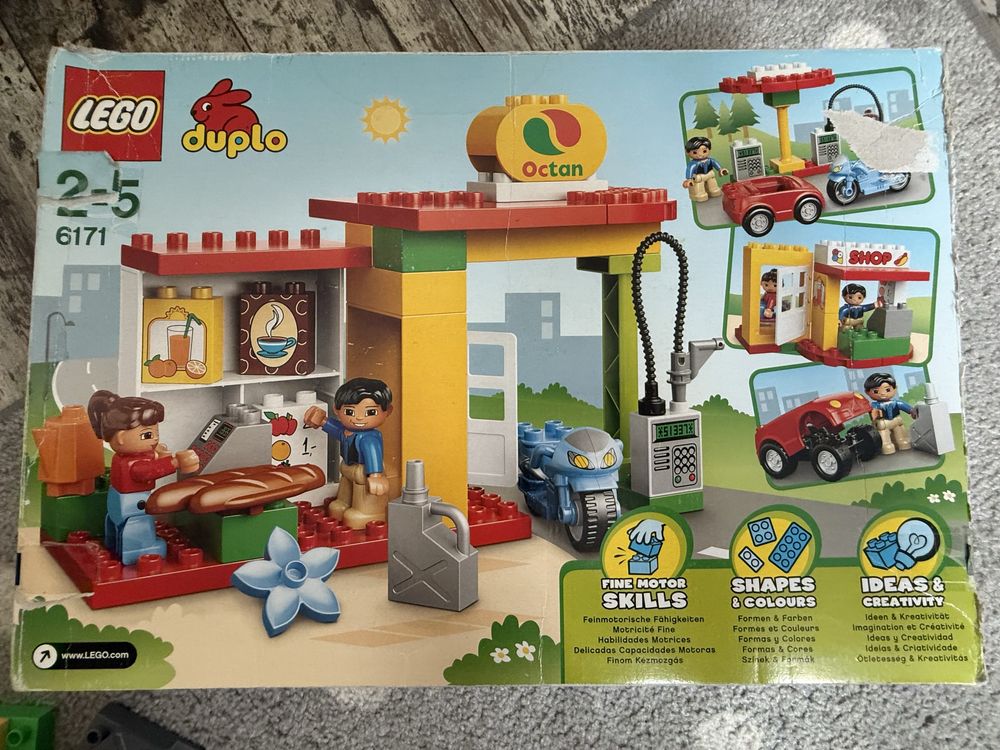 Klocki Lego Duplo stacja Paliw 6171
