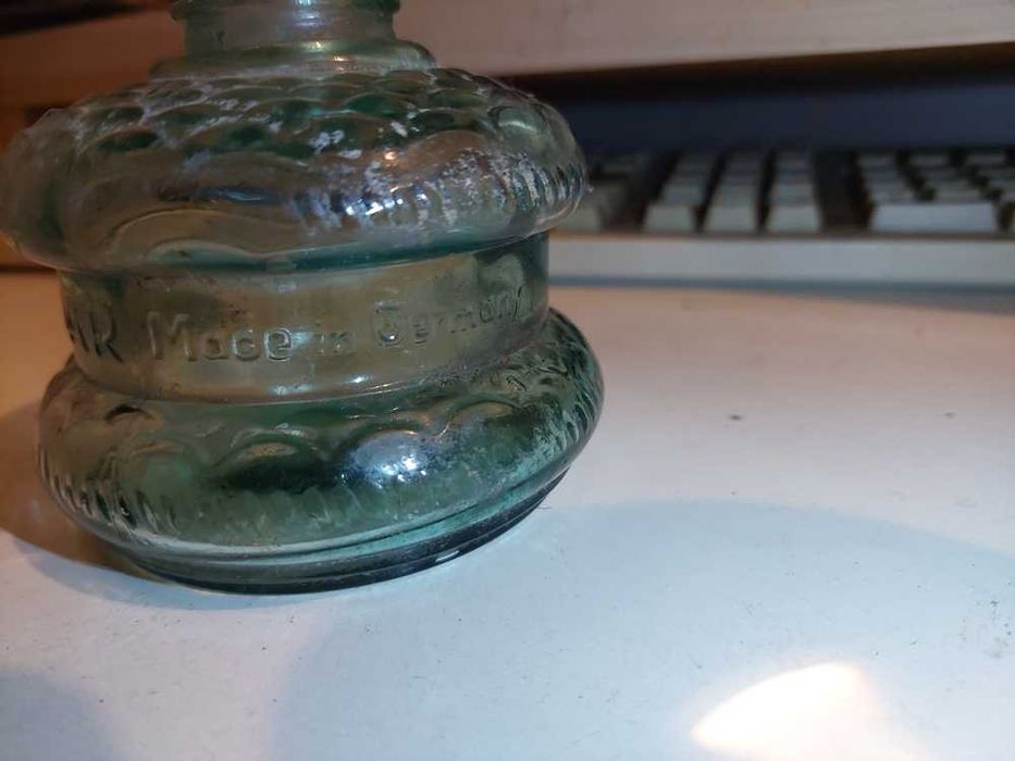 Zbiorniczek szklany do lampy naftowej Ditmar.