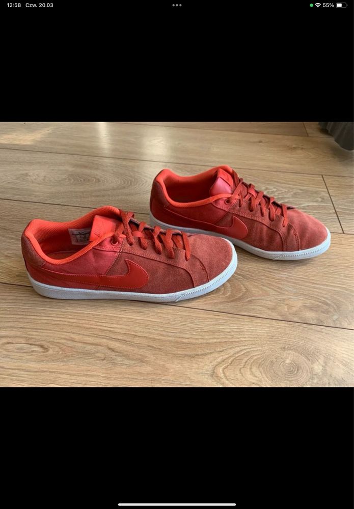 Pomarańczowe buty nike męskie