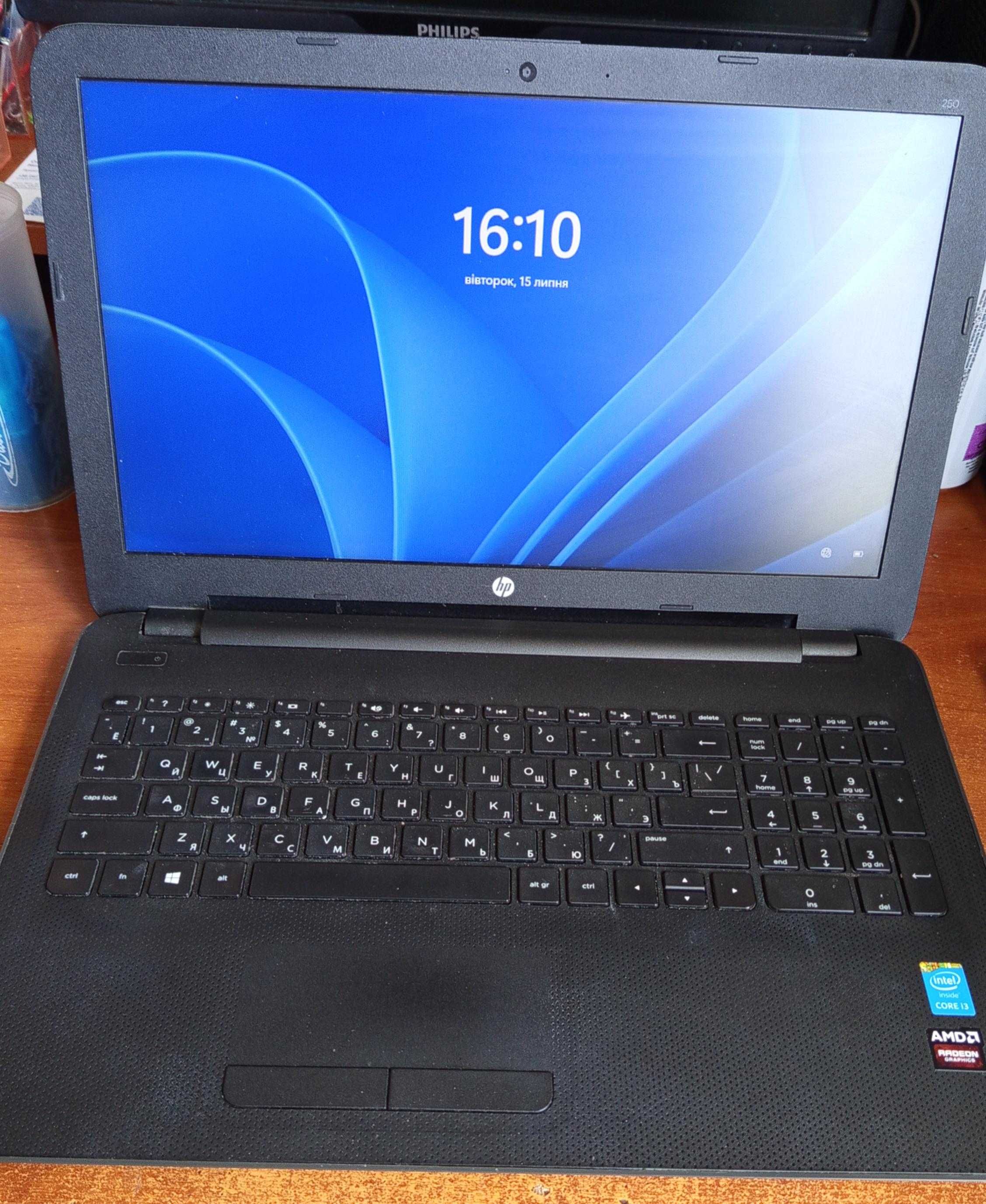 Ноутбук HP 250 і3/16Gb/240Gb