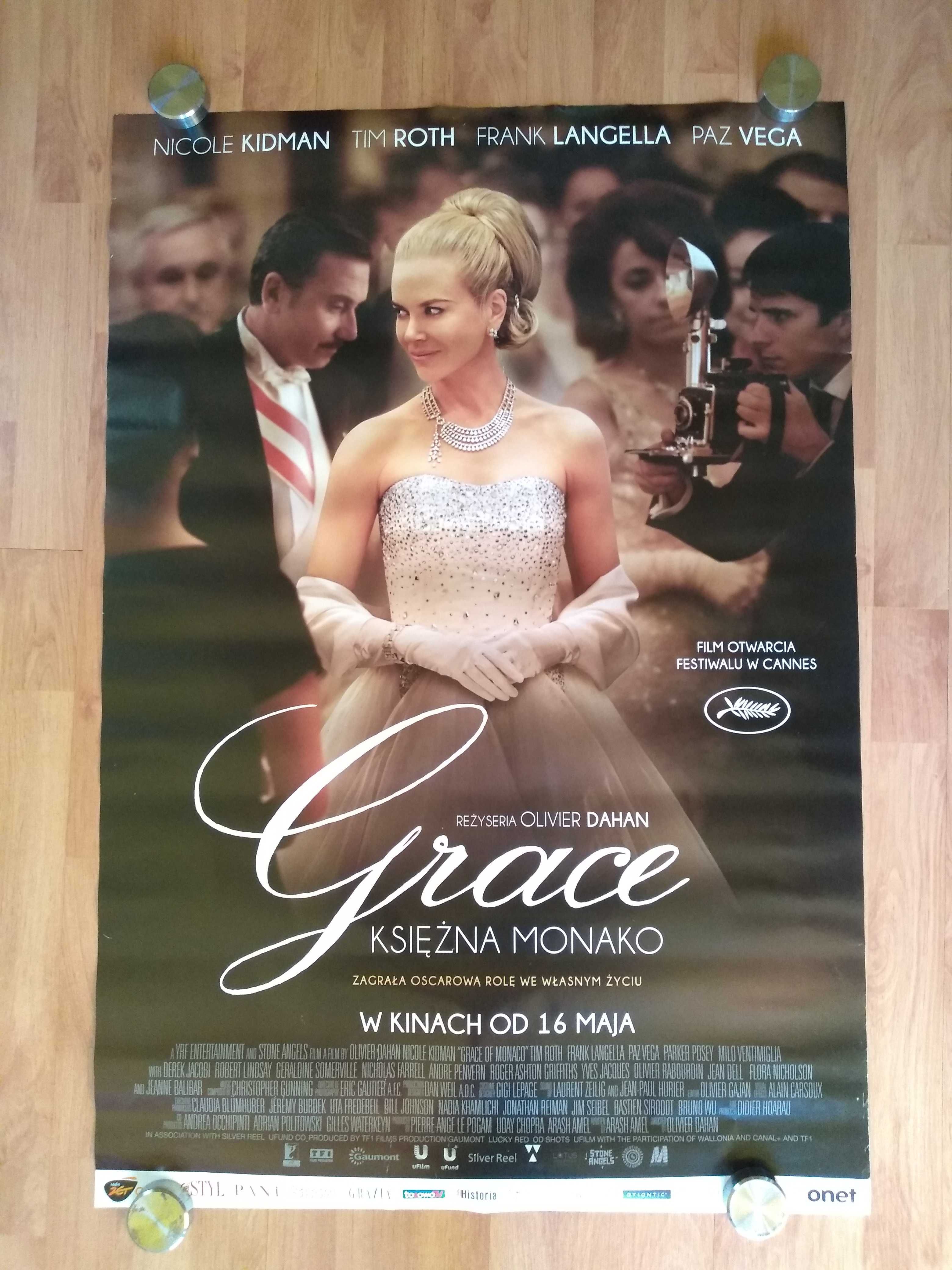 Plakat filmowy Grace Księżna Monako Nicole Kidman Oryginał z 2014 roku