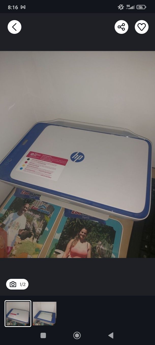 Impressora HP com scanner