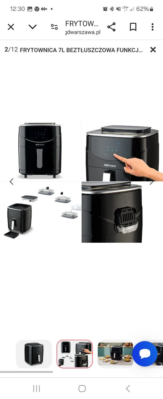 Sprzedam nową frytkownice multicooker Delimano
