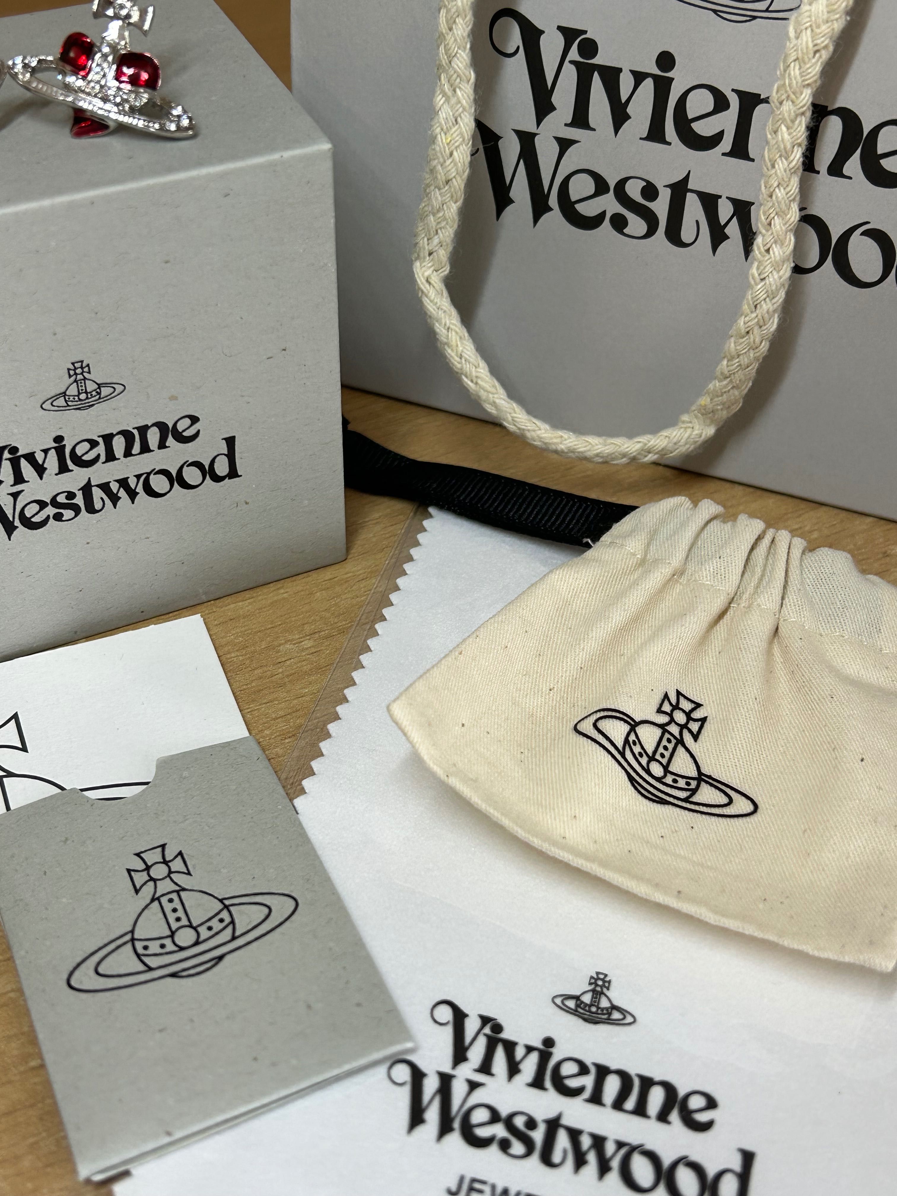 Сережки Vivienne Westwood серьги Вивьен Вествуд Read Heart