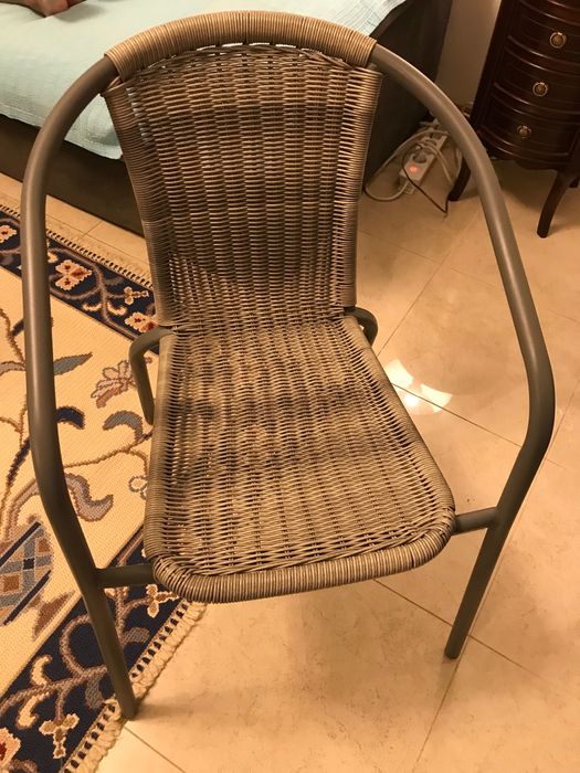 Cadeira de decoração