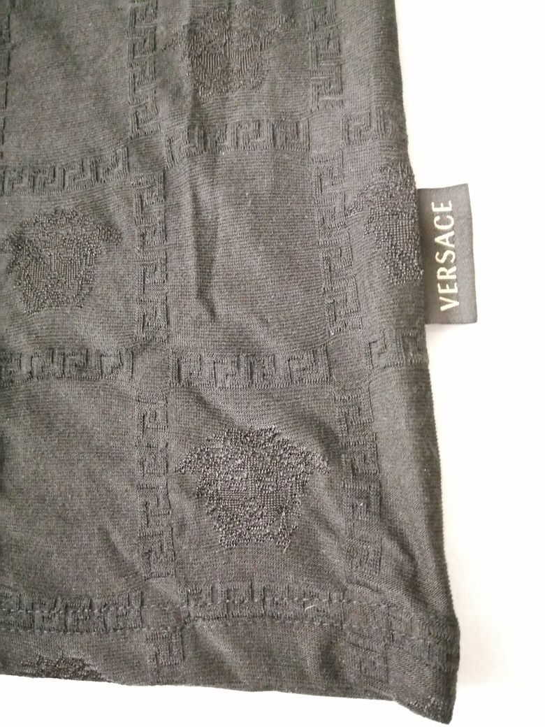 NOWA męska koszulka Versace t-shirt meduza czarna XL