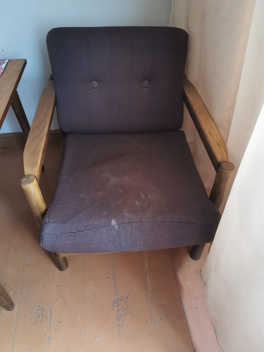 Zestaw dwóch foteli Radomsko PRL