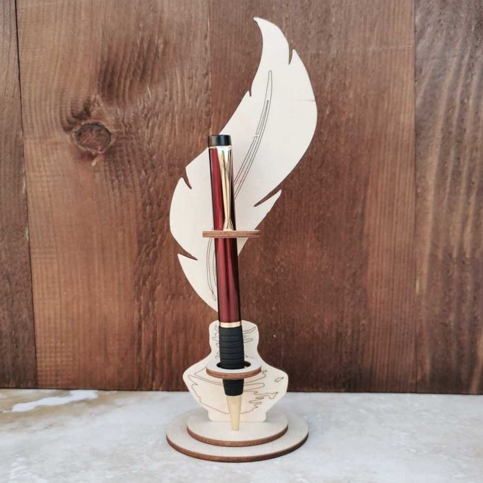 stojak na pióro długopis do księgi gości, dzień nauczyciela,