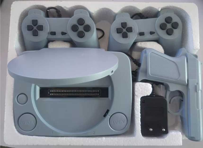 GRA TELEWIZYJNA KONSOLA retro klasyczne gry 8 BIT 2 pady pistolet tv