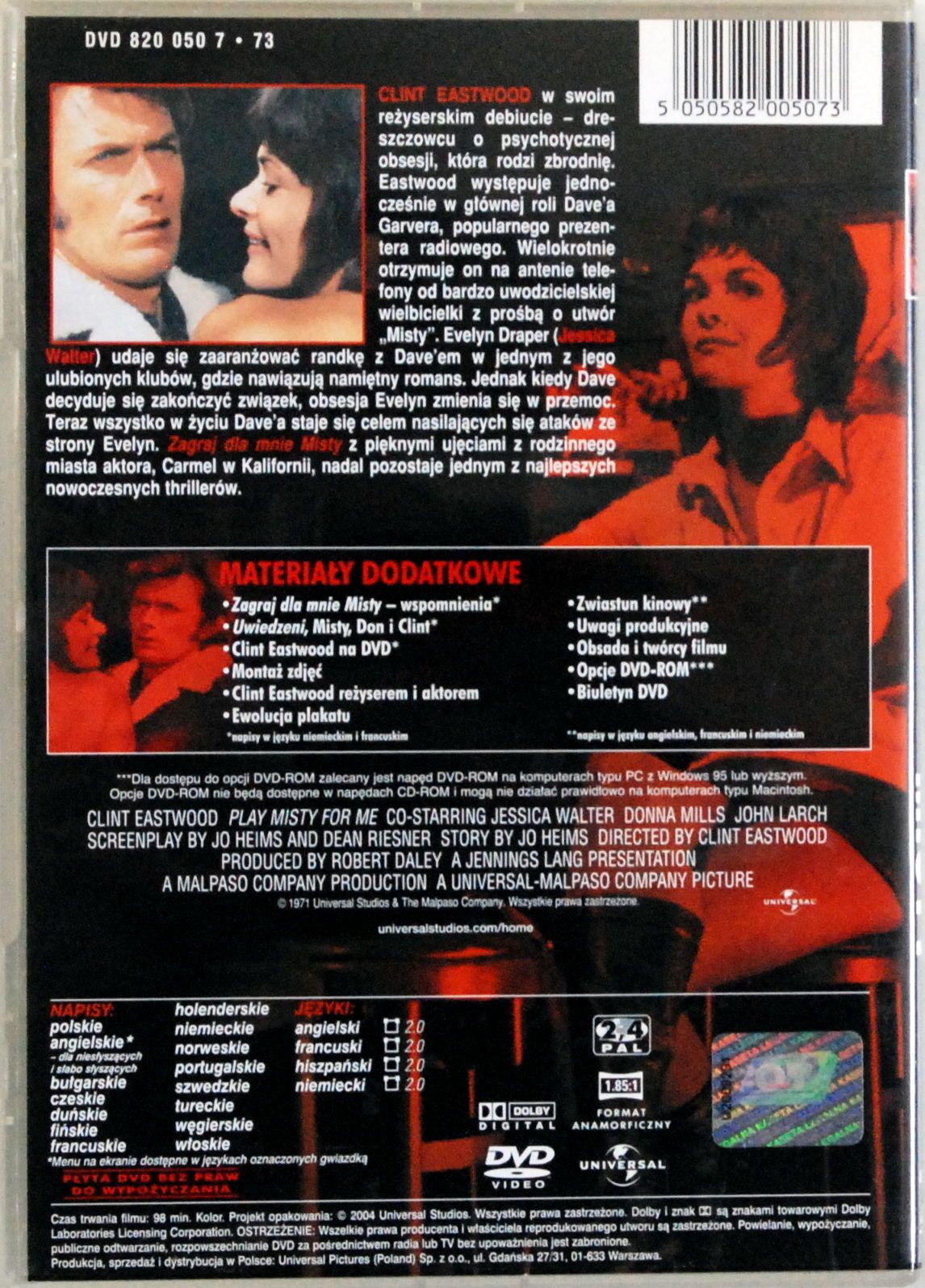 DVD Zagraj Dla Mnie Misty s.BDB
