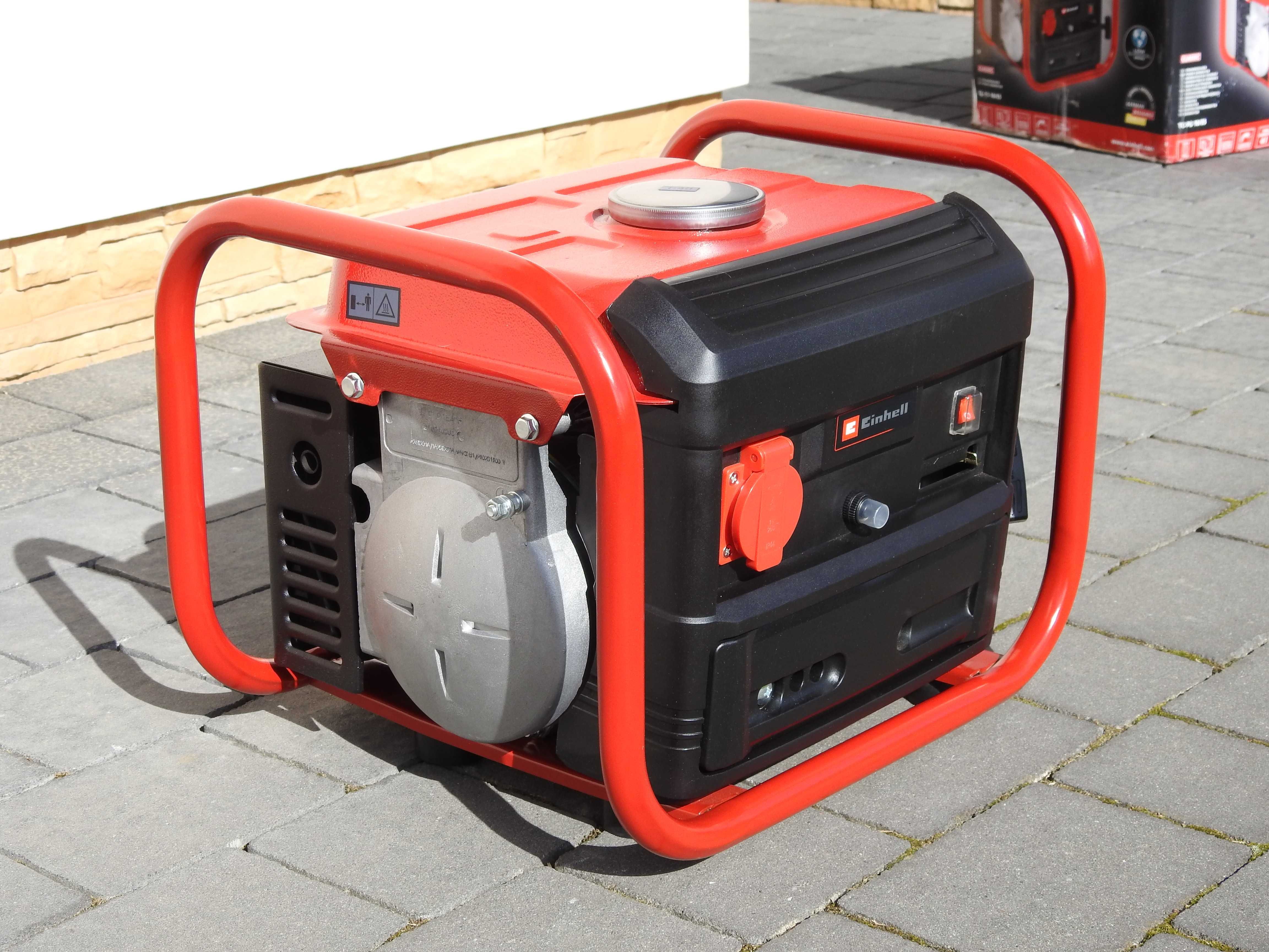 Agregat prądotwórczy Einhell, generator prądowy 0,8 KW, nowy 1 gniazdo