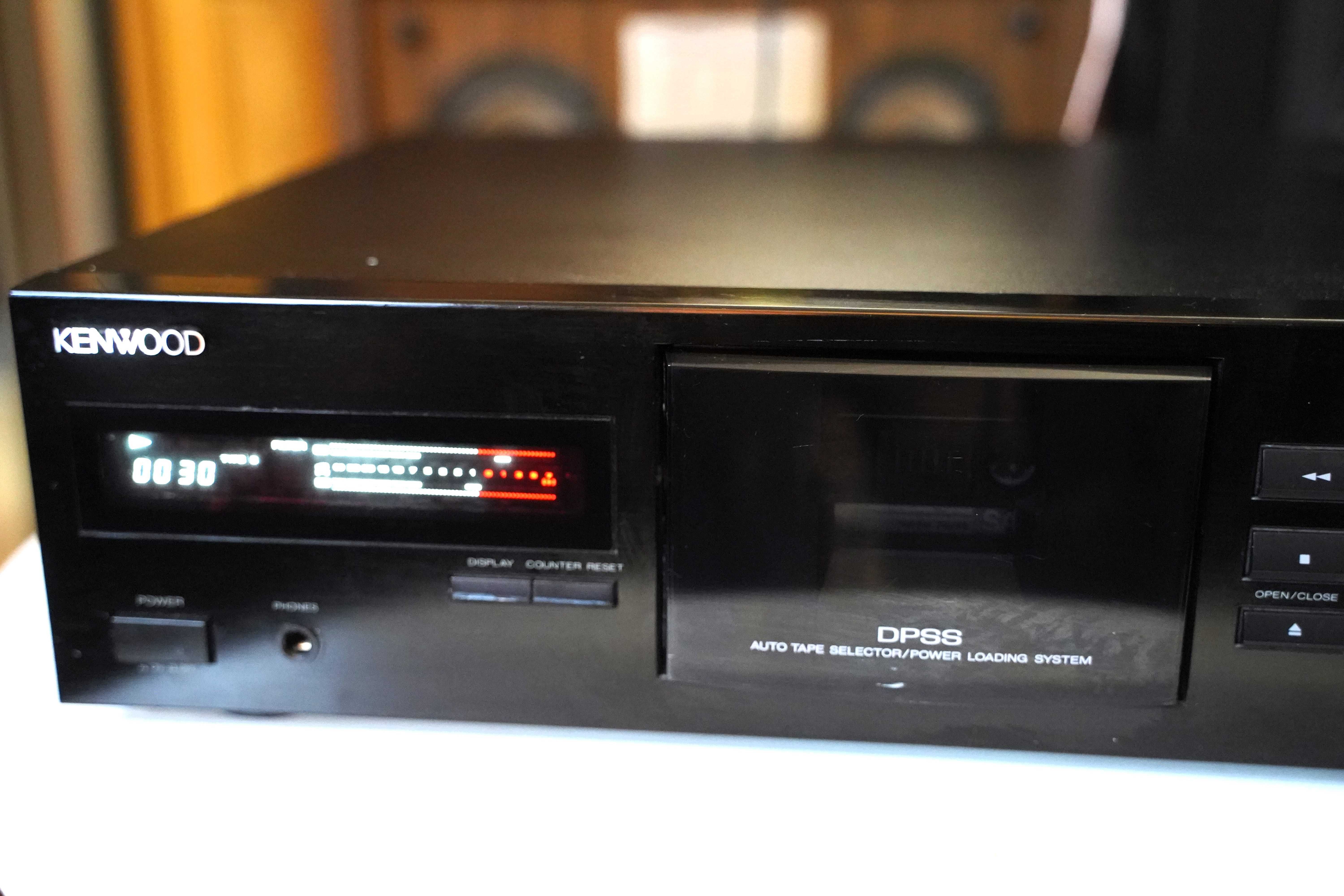 Magnetofon stereo deck KENWOOD KX 3080-piękny model