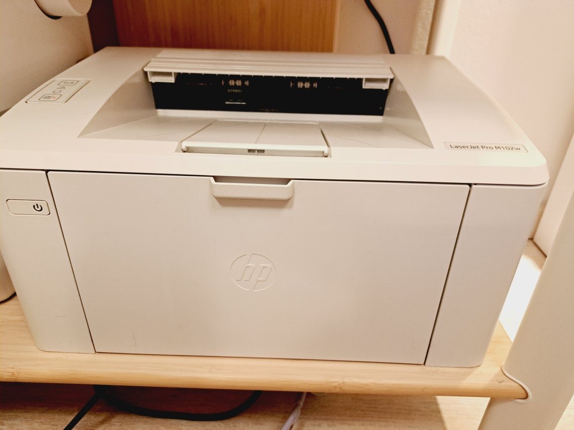 Drukarka laserowa wi-fi HP Laser Jet Pro M102w + toner