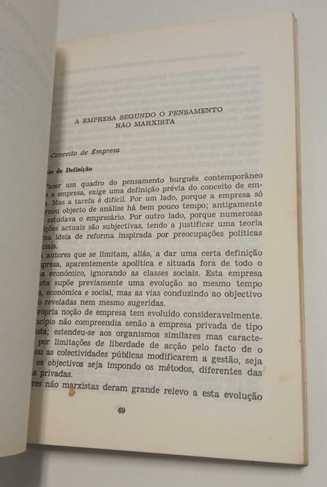 A empresa célula base da actividade económica, de Oskar Lange