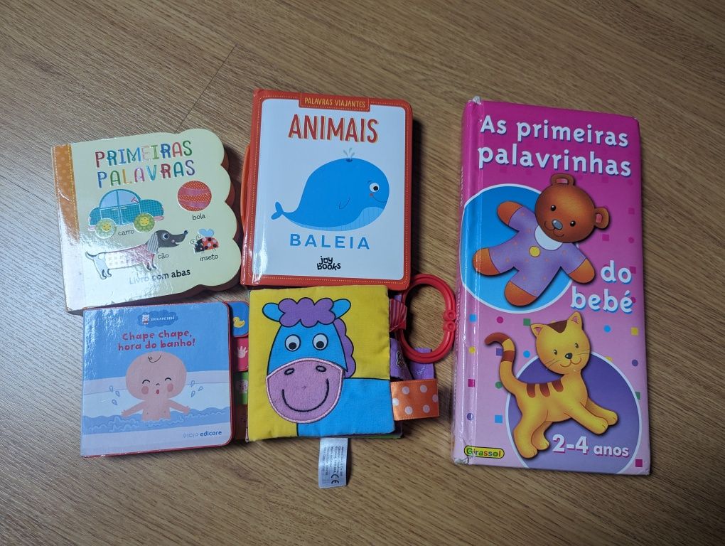 Livros para bebes e  crianças