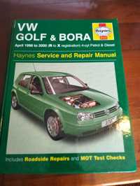 Haynes - Volkswagen Golf & Bora (manual técnico - capa dura)