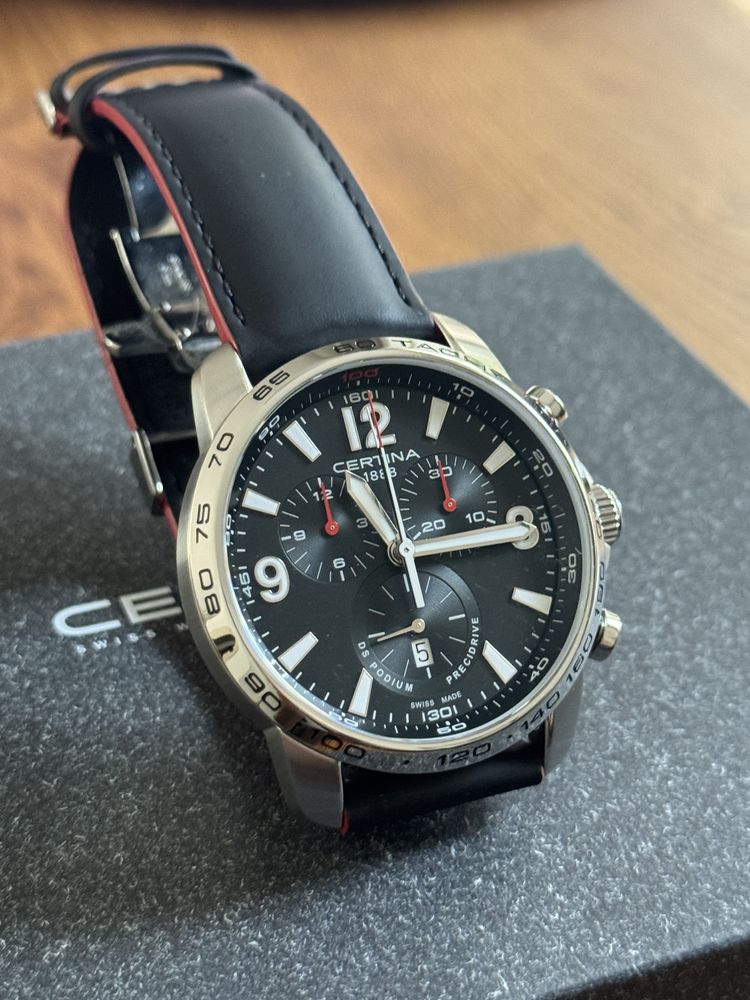 Certina DS Podium Big Chrono C001.647.16.057.01 – jak nowy, gwarancja