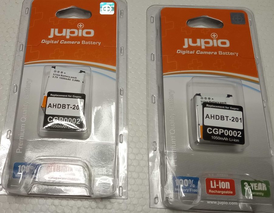 Baterias para Gopro Hero 3, AHDBT-201, cada 10€ (novas)