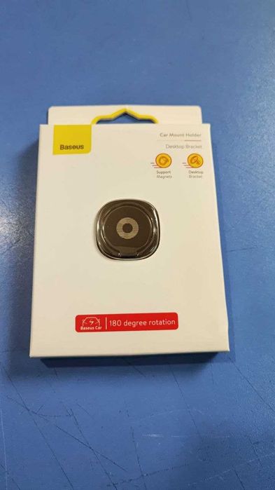 Кільце-тримач Baseus для смартфона, Black (SUMQ-01)