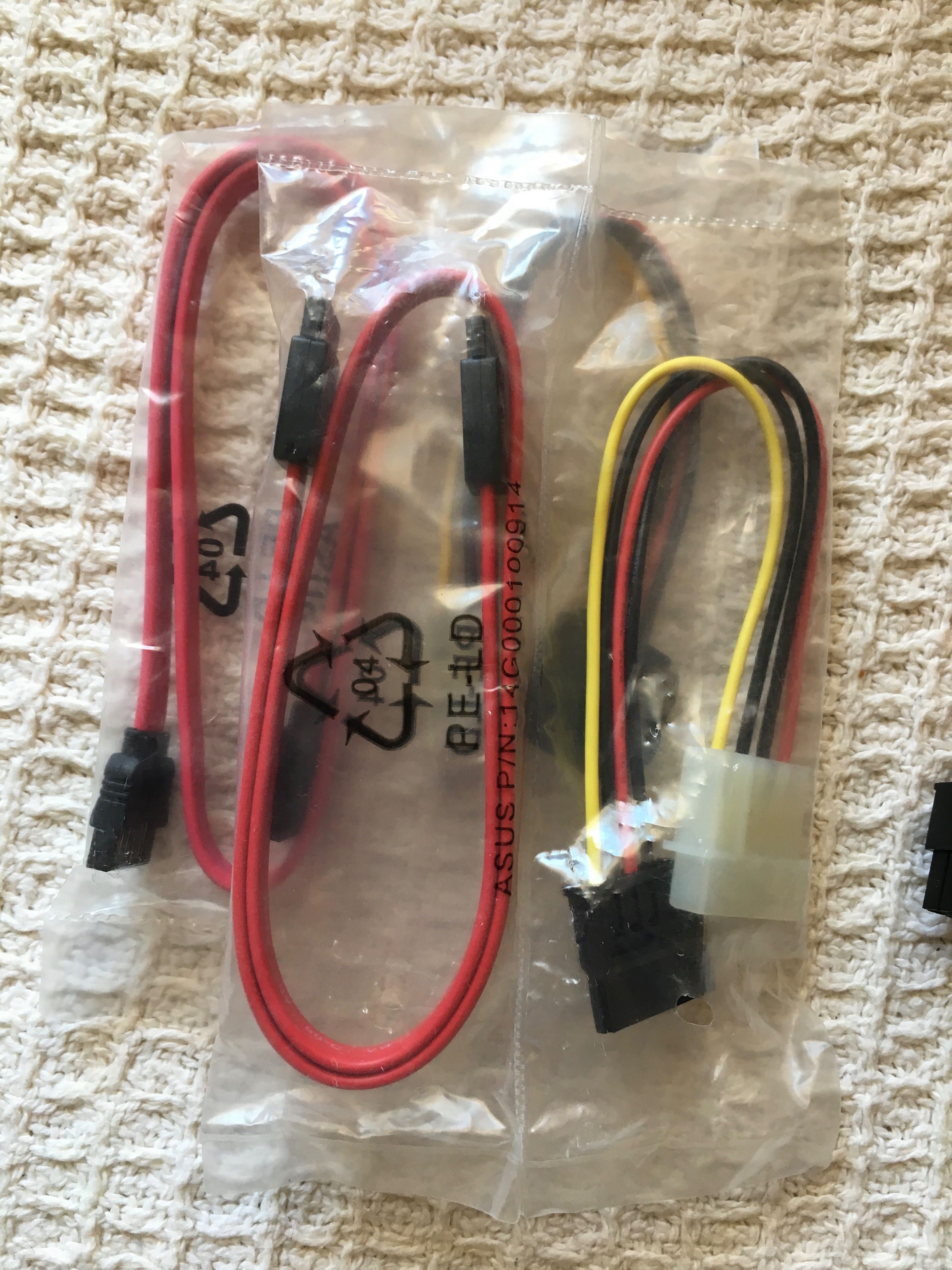 Cabos para computador Torre novos
