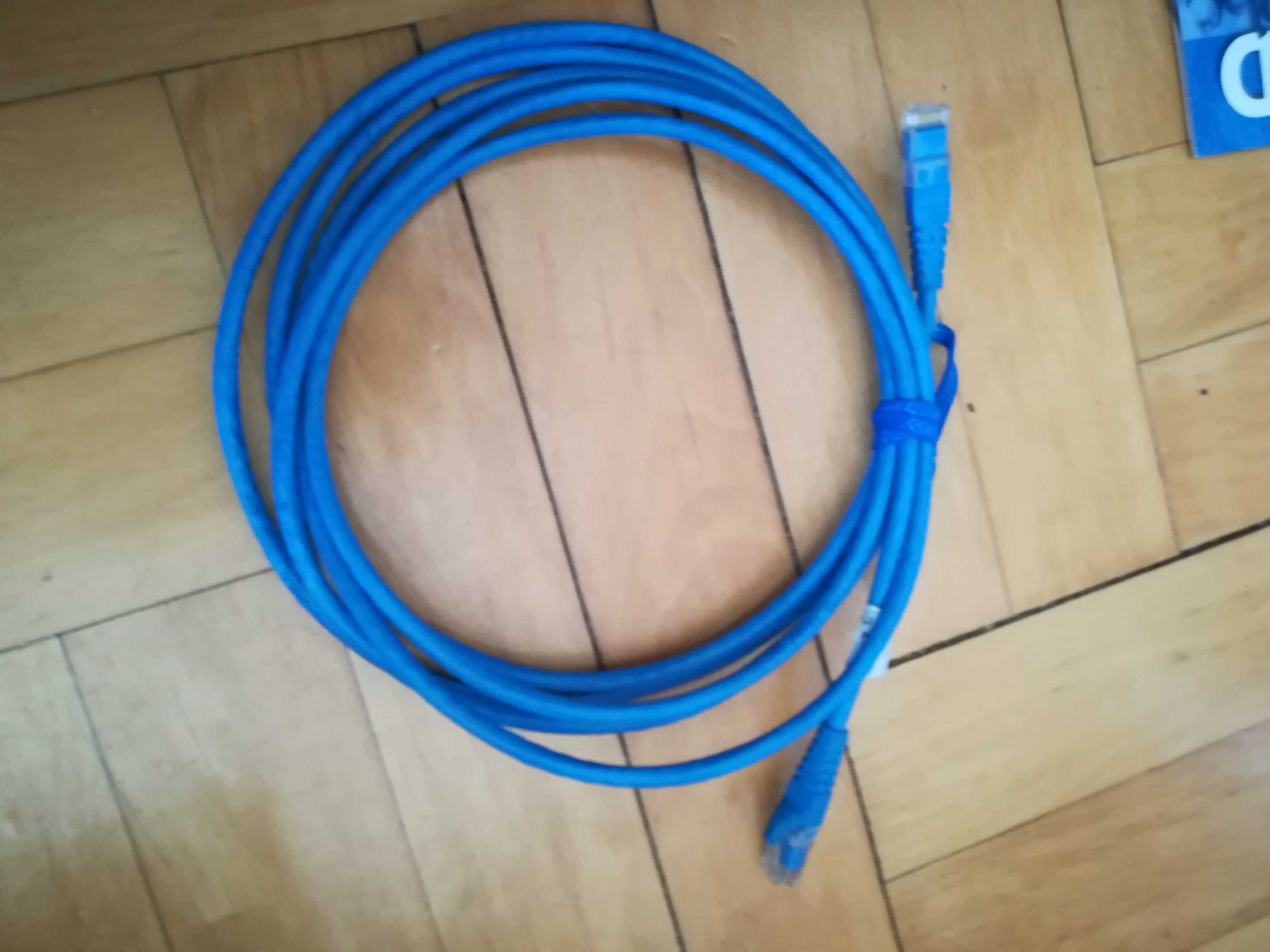 Kabel sieciowy skrętka Ethernet ETL długość 3m Końcówki 2x RJ45.