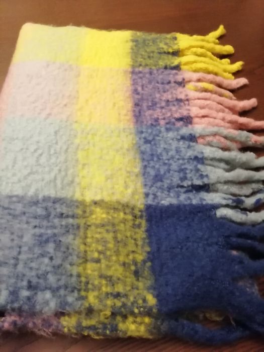 Cachecol quente e fofo