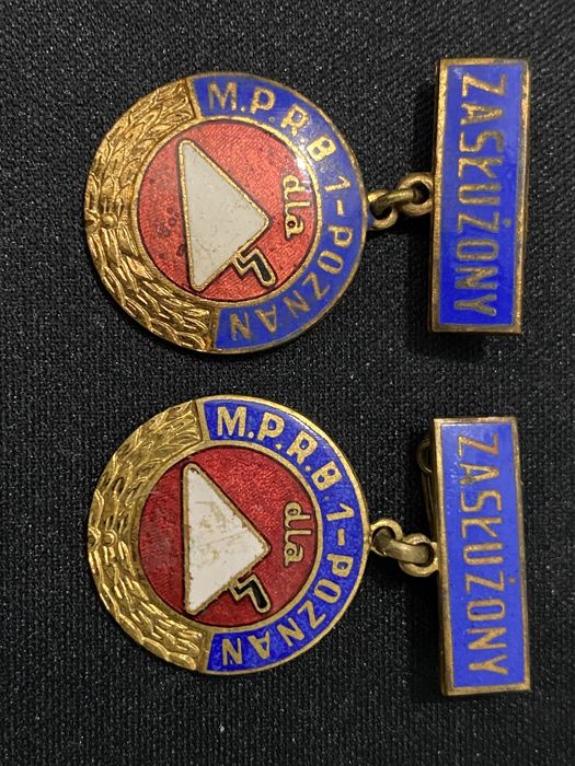 Odznaka Miejskie Przedsiebiorstwo Robot Budowlanych Poznan