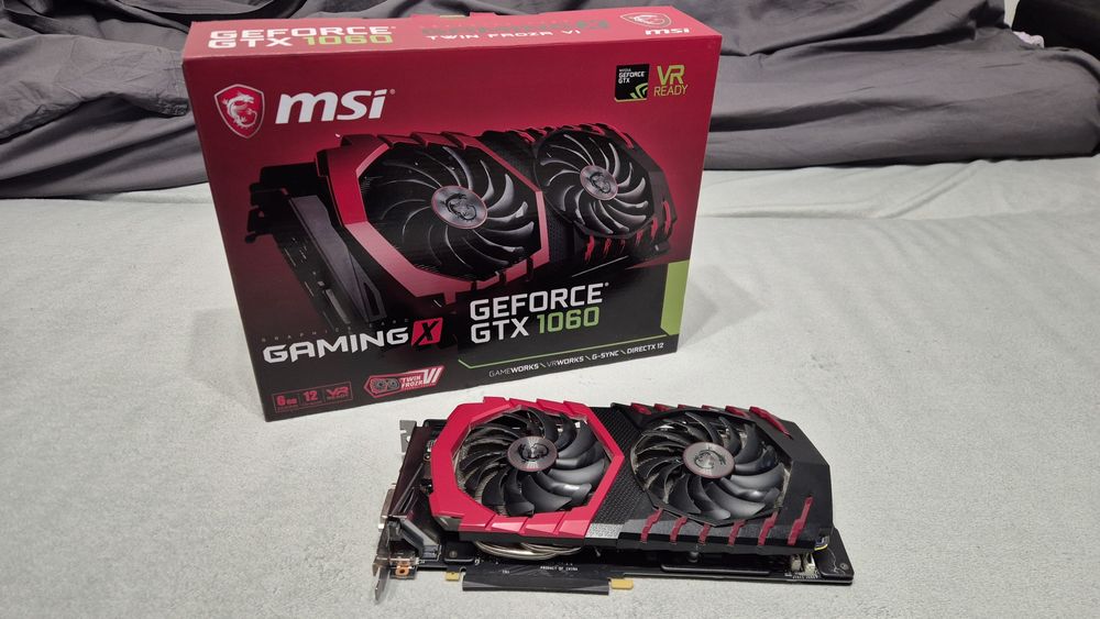 Karta graficzna MSI GeForce GTX 1060 GAMING X 6GB GDDR5