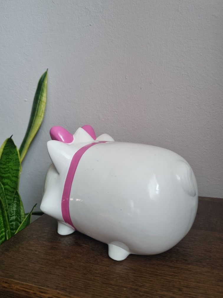 Duża skarbonka kotek disney tsum tsum Marie ceramika