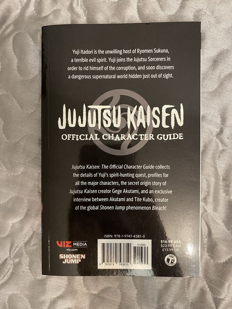 Jujutsu Kaisen Official Character Guide