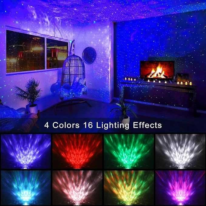 Projektor Gwiezdny lampka Starry Light Riarmo DP-2020