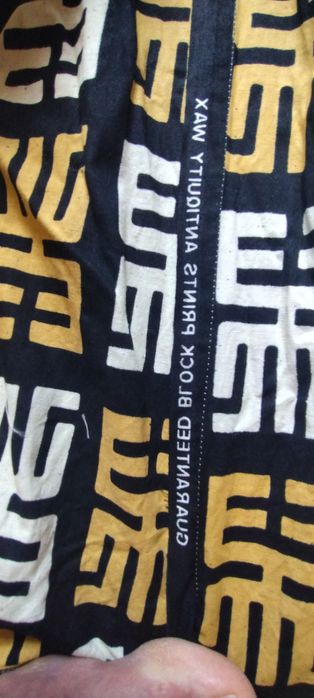 Koszula z materiału Veritable Block Prints Antiquity Wax