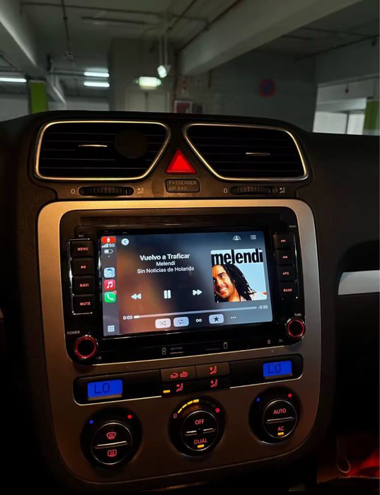 Radio 2din carplay android kamera golf touran audi passat vw bmw polo