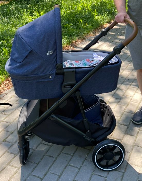 Wózek Britax Strider M 2w1 Navy Ink gondola, spacerówka