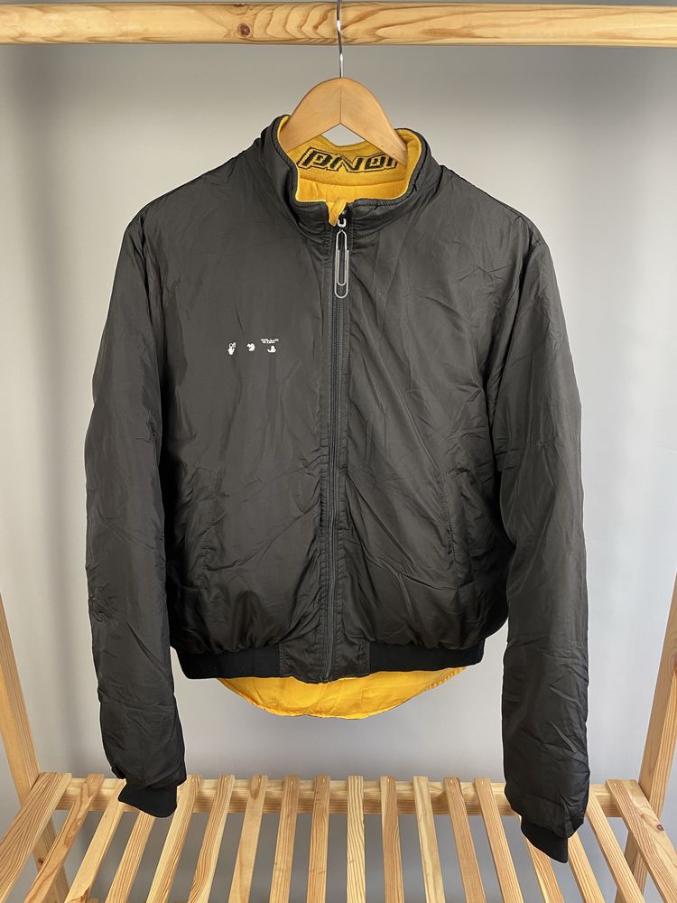 Бомбер куртка off white pivot
