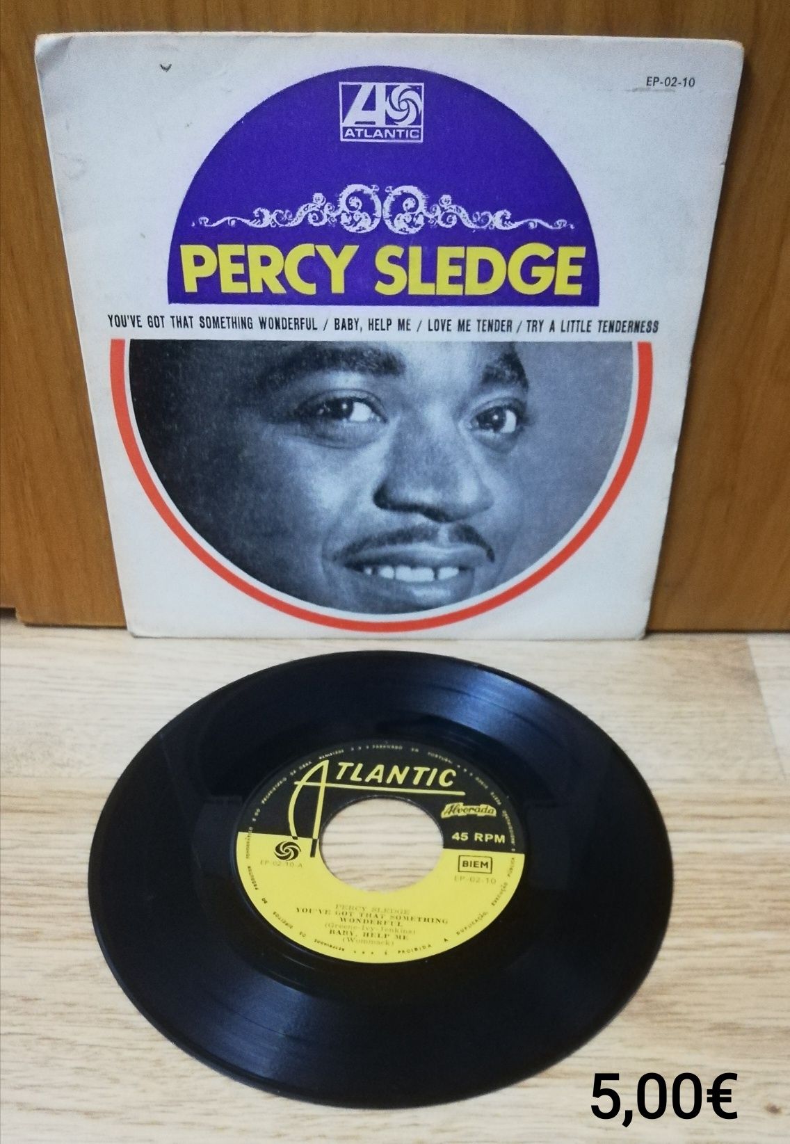 Percy Sledge (5 discos de vinil)