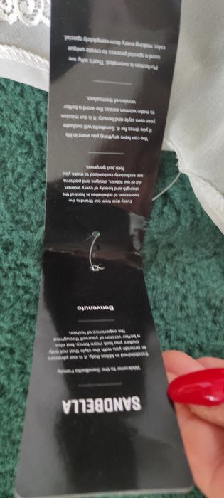 Nowy top, bluzka z koronką