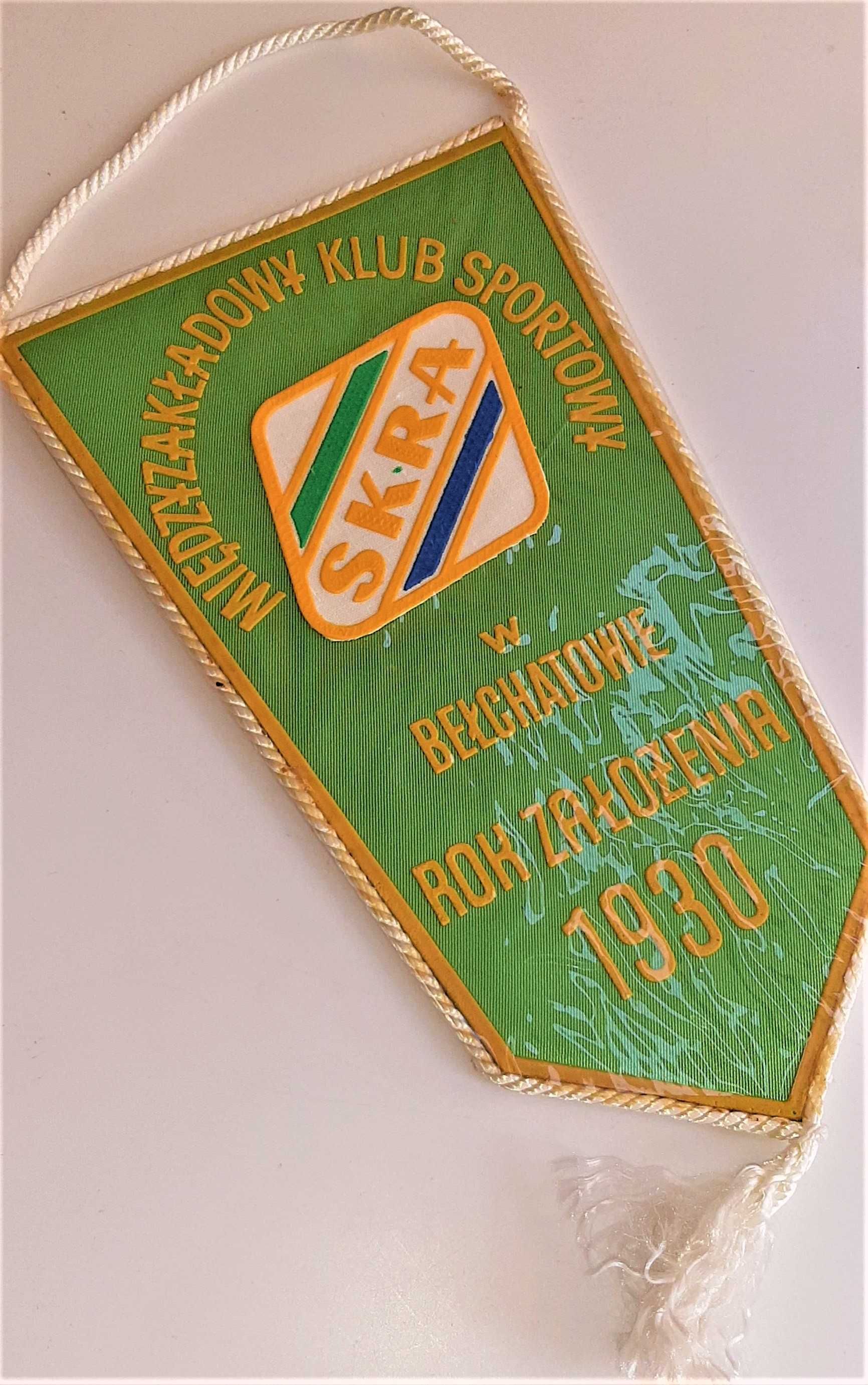 Proporczyk MKS Skra Bełchatów Siatkówka Herb