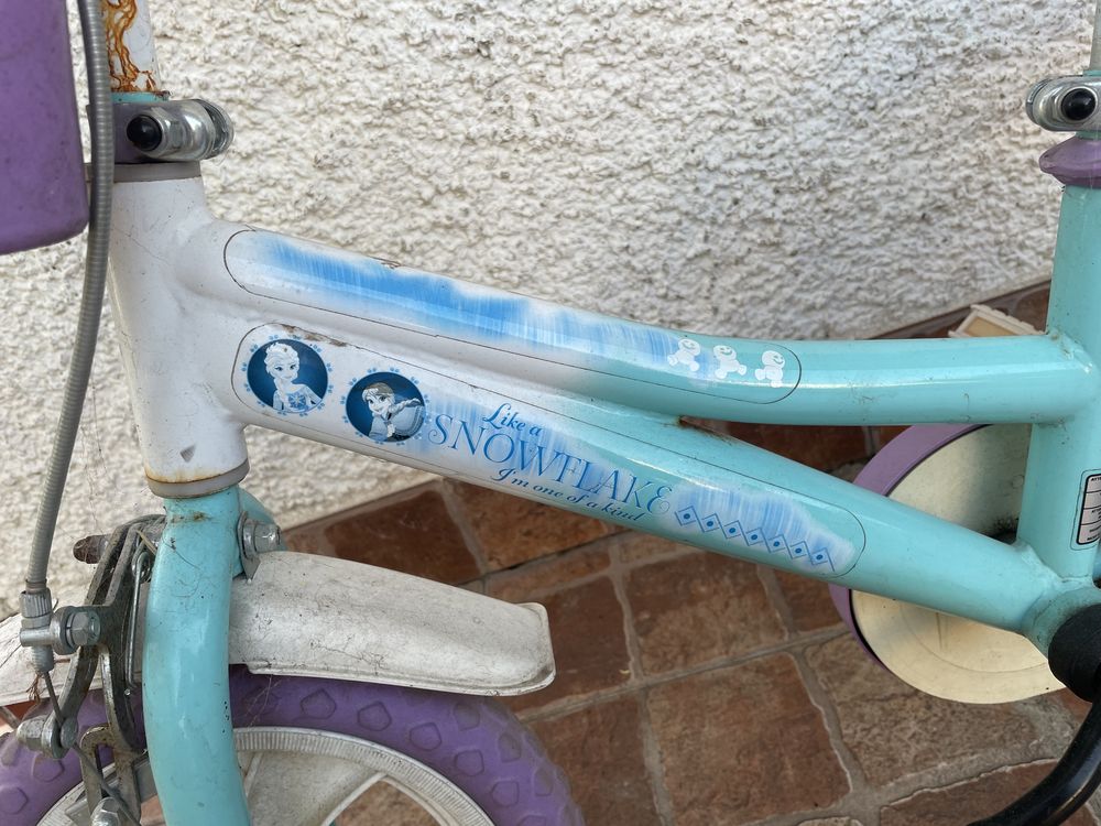 Bicicleta de criança Frozen