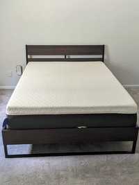 IKEA nowoczesne łóżko z materacem sprężynowym 160x200cm TRANSPORT