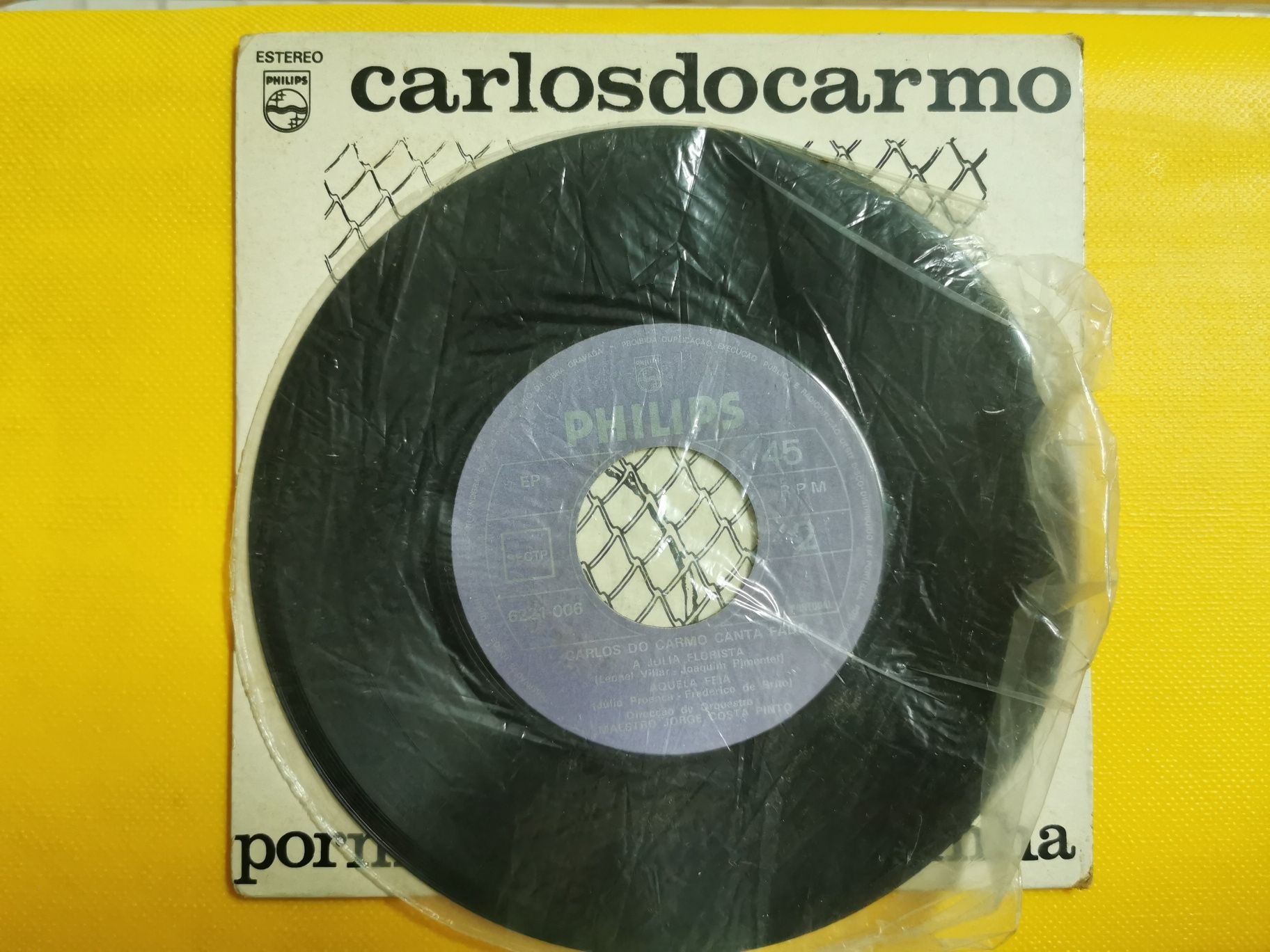 Vinil Carlos do Carmo