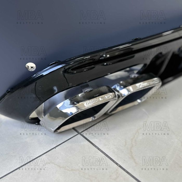 Обвес Mercedes C63 AMG W205 БЕЗ ОПТИКИ Рестайлинг