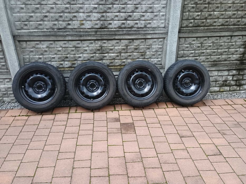 Koła zimowe 5x114,3 r16 et 41 Renault czujniki TPMS 205/55R16