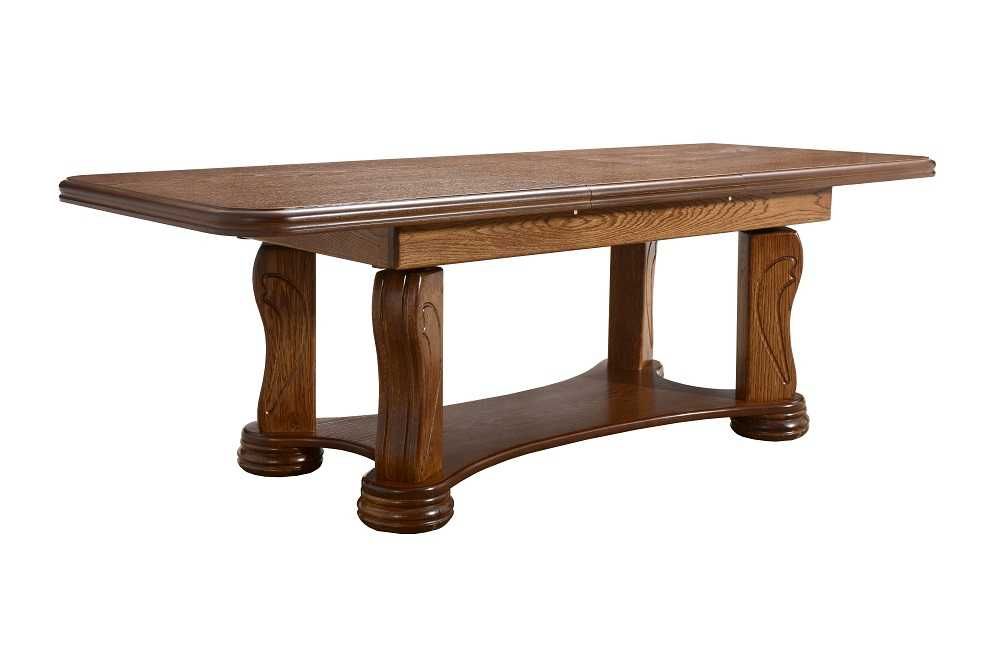 Dębowa ława rozkładana 135/70